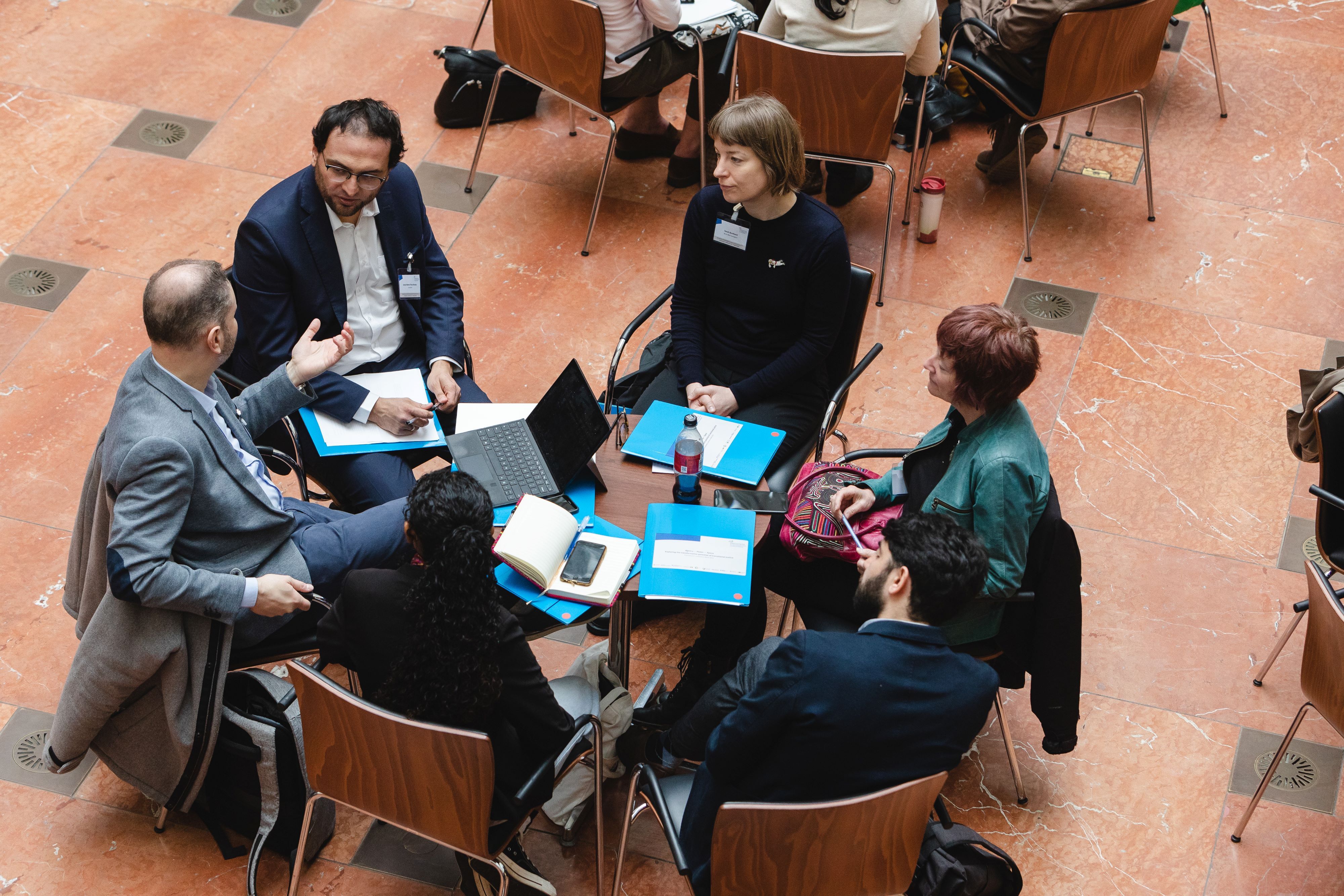 Small group discussions provided the space to get to know each other