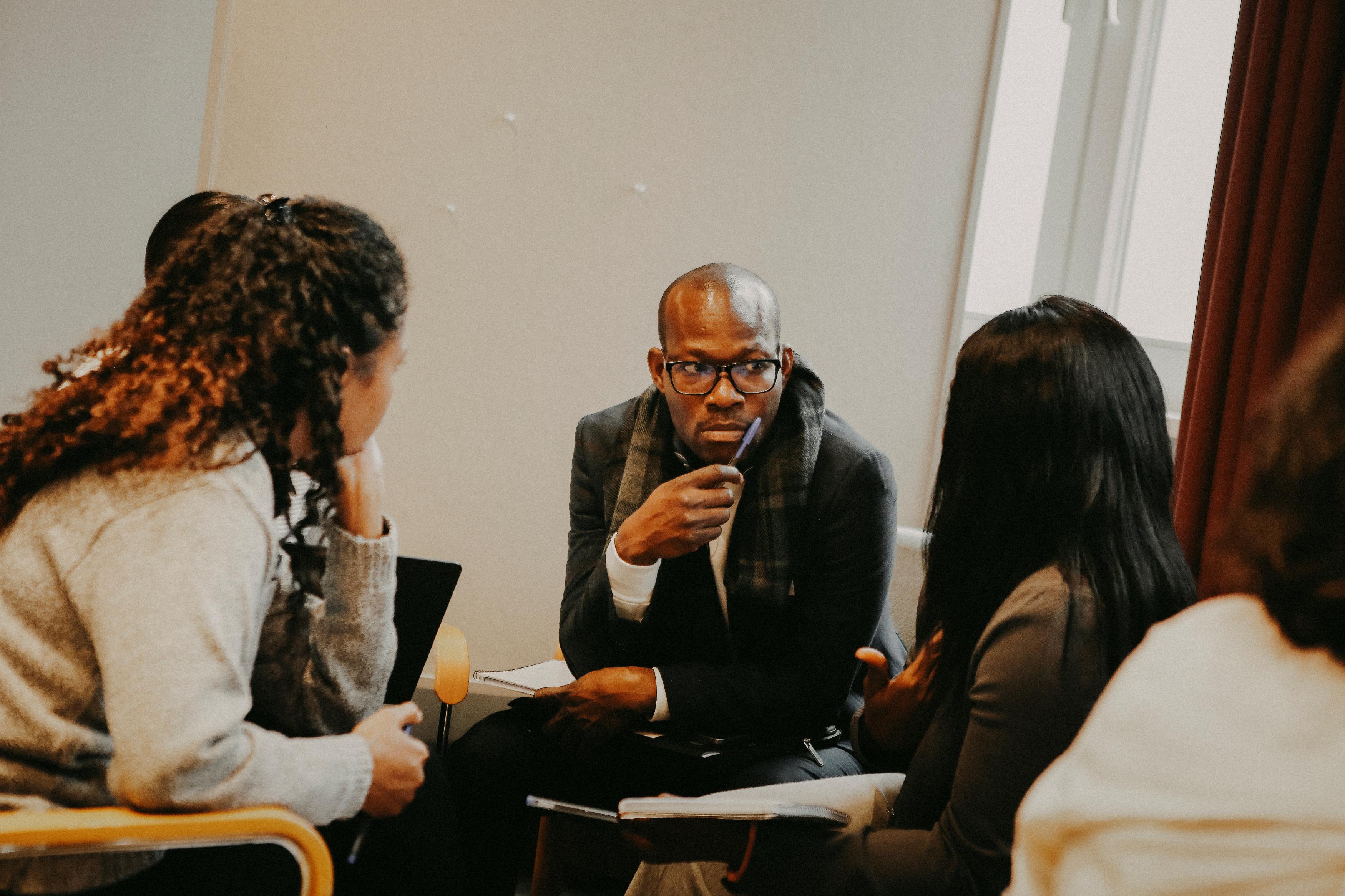 Ad hoc peer consultation sessions gave practitioners the opportunity to receive feedback from their peers on problems they face in their work