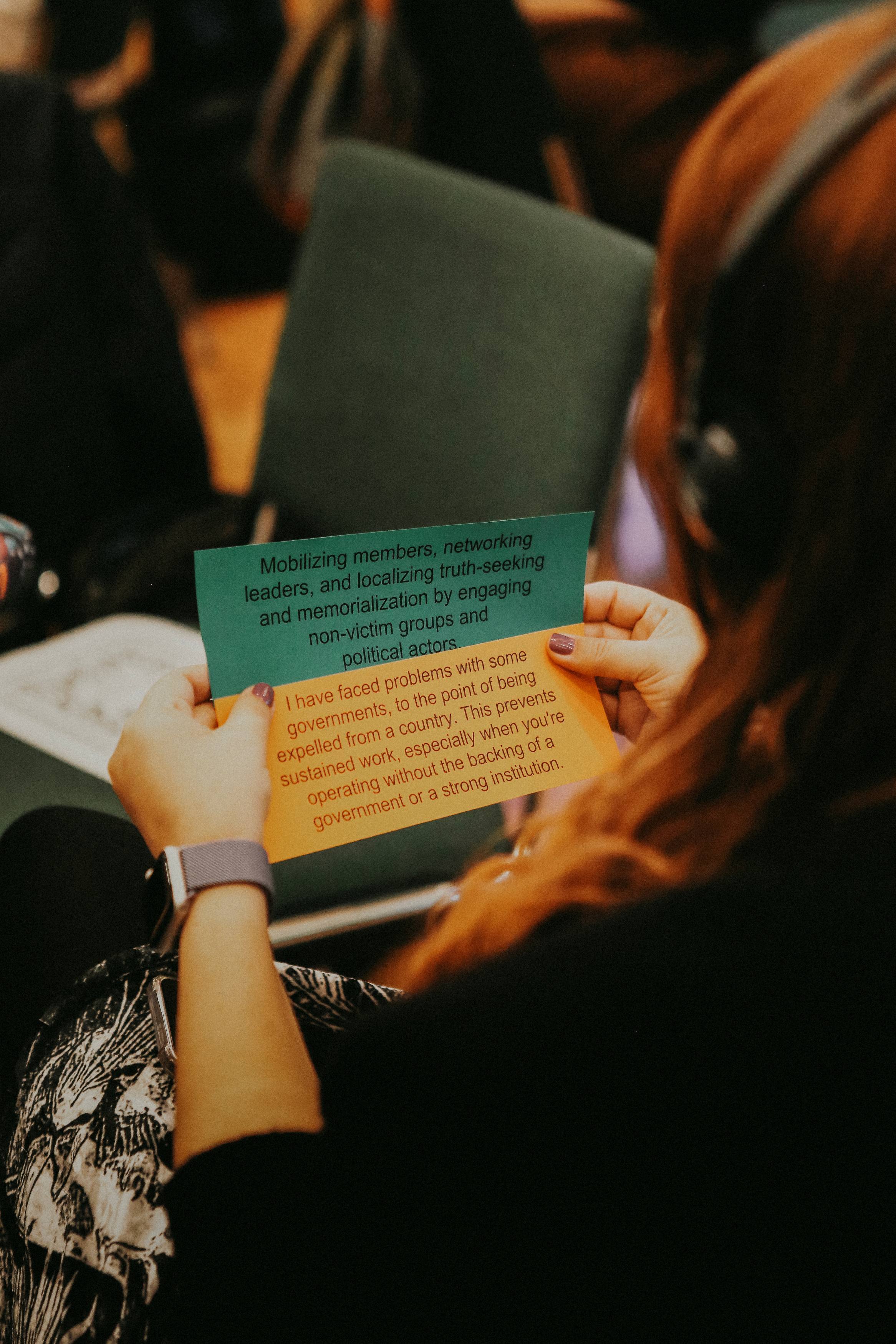 Participants shared both the successes and challenges they experience in their work