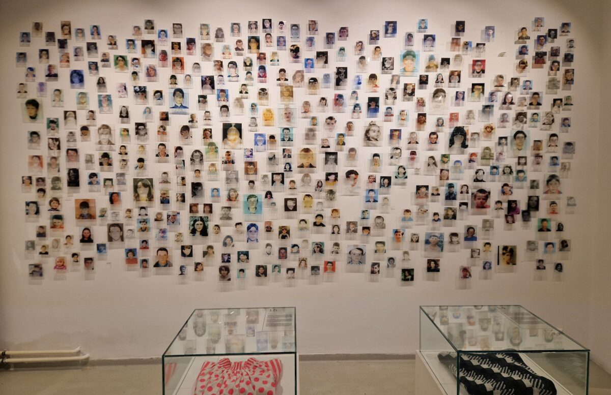 The Once Upon a Time and Never Again exhibition by the Humanitarian Law Center places the experiences of children at the centre of memorialisation